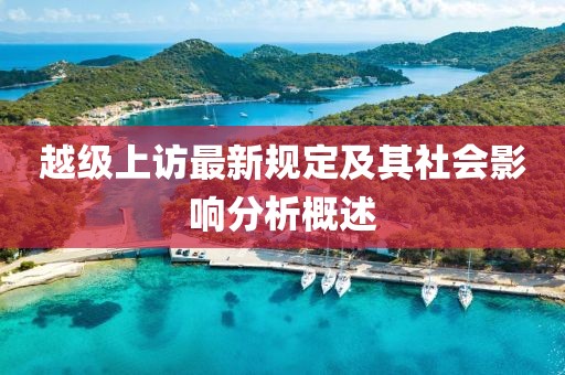 越级上访最新规定及其社会影响分析概述