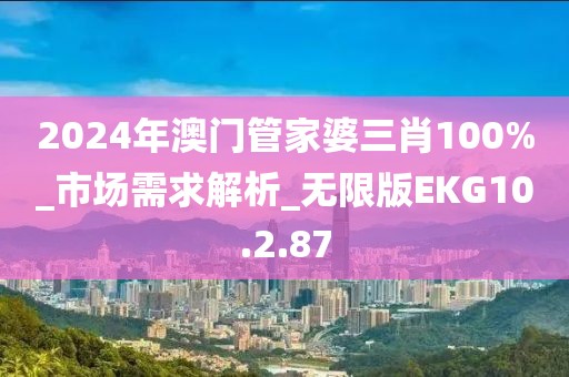 2024年澳门管家婆三肖100%_市场需求解析_无限版EKG10.2.87