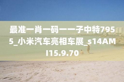 最准一肖一码一一子中特7955_小米汽车亮相车展_s14AMI15.9.70