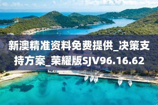 新澳精准资料免费提供_决策支持方案_荣耀版SJV96.16.62