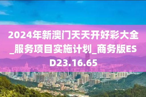2024年新澳门天天开好彩大全_服务项目实施计划_商务版ESD23.16.65