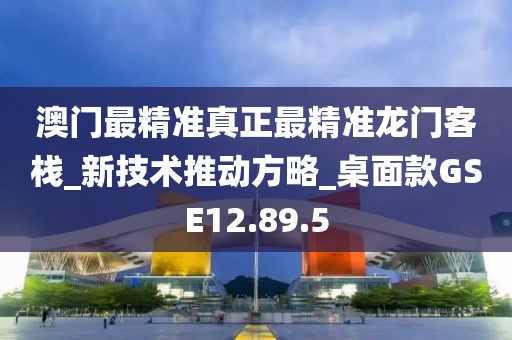 澳门最精准真正最精准龙门客栈_新技术推动方略_桌面款GSE12.89.5