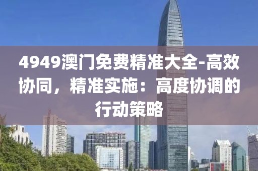 4949澳门免费精准大全-高效协同，精准实施：高度协调的行动策略