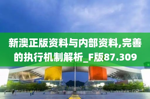 新澳正版资料与内部资料,完善的执行机制解析_F版87.309