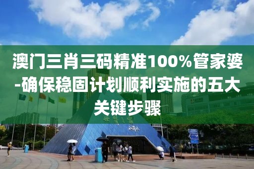 澳门三肖三码精准100%管家婆-确保稳固计划顺利实施的五大关键步骤