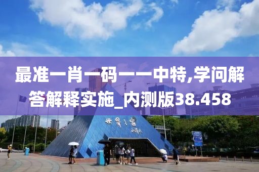 最准一肖一码一一中特,学问解答解释实施_内测版38.458