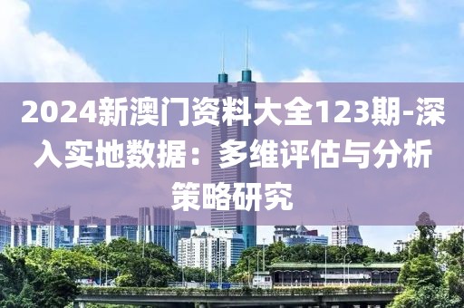 2024新澳门资料大全123期-深入实地数据：多维评估与分析策略研究