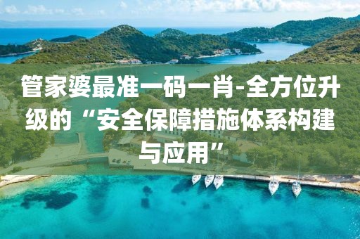 管家婆最准一码一肖-全方位升级的“安全保障措施体系构建与应用”
