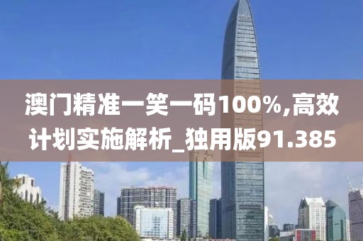 澳门精准一笑一码100%,高效计划实施解析_独用版91.385