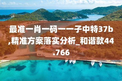 最准一肖一码一一子中特37b,精准方案落实分析_和谐款44.766