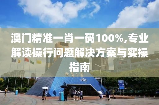 澳门精准一肖一码100%,专业解读操行问题解决方案与实操指南