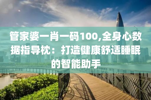 管家婆一肖一码100,全身心数据指导枕：打造健康舒适睡眠的智能助手