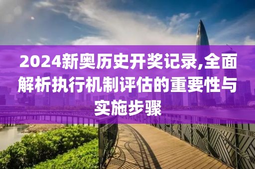 2024新奥历史开奖记录,全面解析执行机制评估的重要性与实施步骤