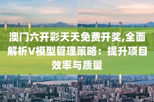澳门六开彩天天免费开奖,全面解析V模型管理策略：提升项目效率与质量