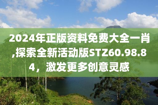 2024年正版资料免费大全一肖,探索全新活动版STZ60.98.84，激发更多创意灵感