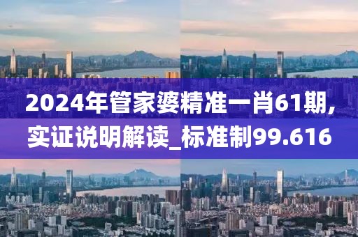 2024年管家婆精准一肖61期,实证说明解读_标准制99.616