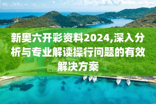 新奥六开彩资料2024,深入分析与专业解读操行问题的有效解决方案