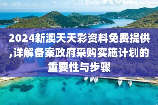 2024新澳天天彩资料免费提供,详解备案政府采购实施计划的重要性与步骤