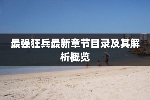 最强狂兵最新章节目录及其解析概览