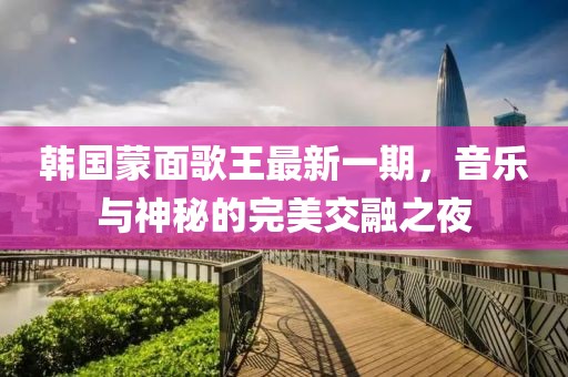 韩国蒙面歌王最新一期，音乐与神秘的完美交融之夜