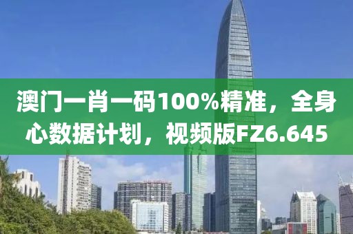 澳门一肖一码100%精准，全身心数据计划，视频版FZ6.645