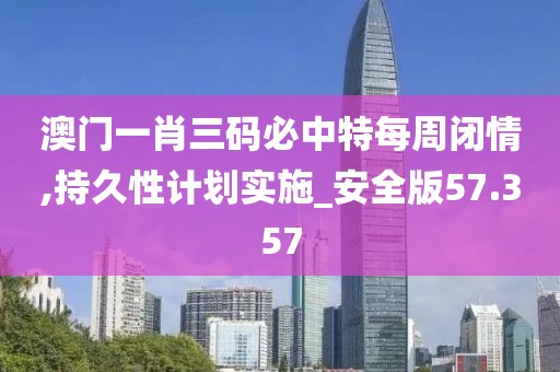 澳门一肖三码必中特每周闭情,持久性计划实施_安全版57.357