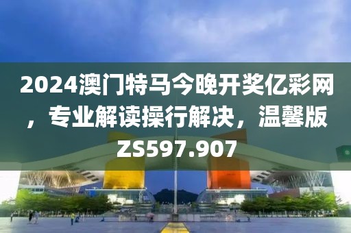 2024澳门特马今晚开奖亿彩网，专业解读操行解决，温馨版ZS597.907