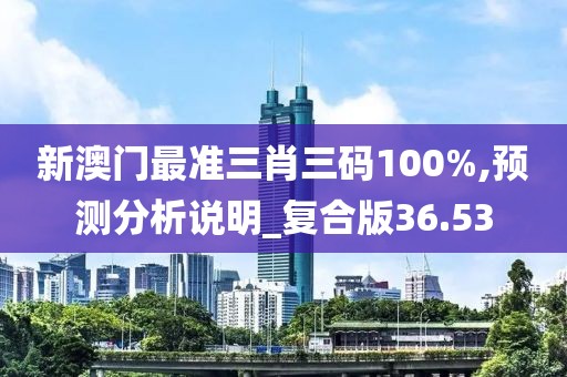 新澳门最准三肖三码100%,预测分析说明_复合版36.53