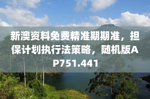 新澳资料免费精准期期准，担保计划执行法策略，随机版AP751.441