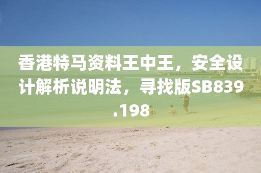 香港特马资料王中王，安全设计解析说明法，寻找版SB839.198