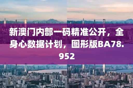新澳门内部一码精准公开，全身心数据计划，图形版BA78.952