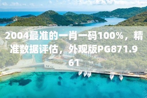 2004最准的一肖一码100%，精准数据评估，外观版PG871.961