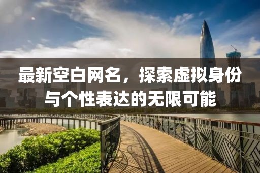 最新空白网名，探索虚拟身份与个性表达的无限可能