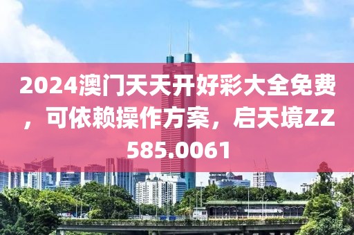 2024澳门天天开好彩大全免费，可依赖操作方案，启天境ZZ585.0061