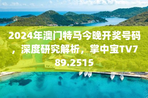 2024年澳门特马今晚开奖号码，深度研究解析，掌中宝TV789.2515