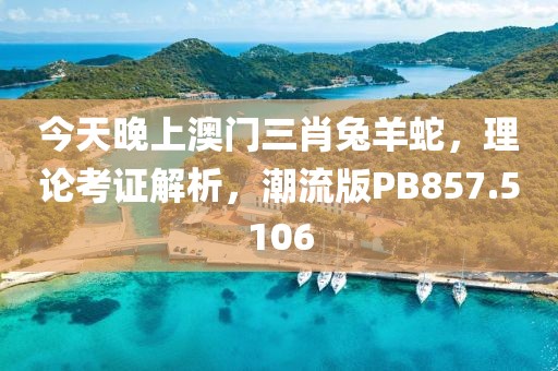 今天晚上澳门三肖兔羊蛇，理论考证解析，潮流版PB857.5106