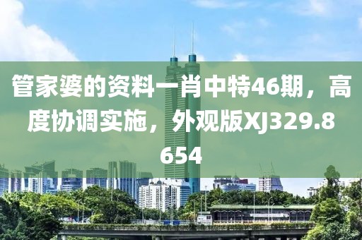 管家婆的资料一肖中特46期，高度协调实施，外观版XJ329.8654