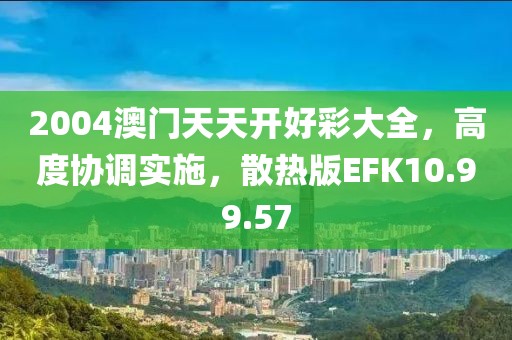 2004澳门天天开好彩大全，高度协调实施，散热版EFK10.99.57