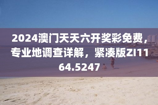 2024澳门天天六开奖彩免费，专业地调查详解，紧凑版ZI1164.5247