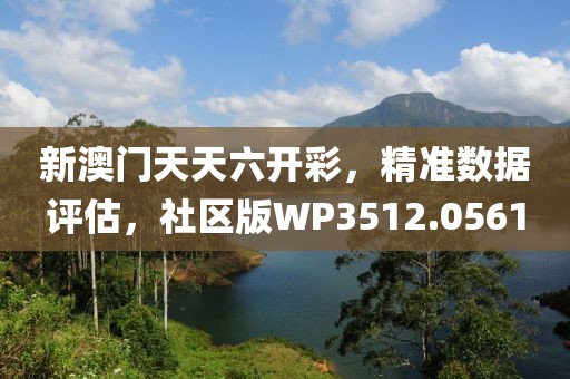 新澳门天天六开彩，精准数据评估，社区版WP3512.0561