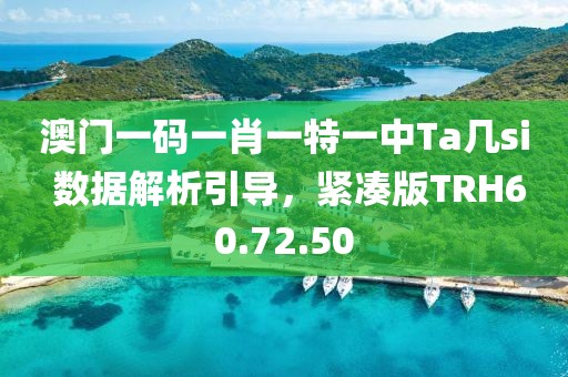 澳门一码一肖一特一中Ta几si 数据解析引导，紧凑版TRH60.72.50