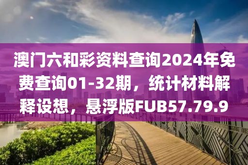 澳门六和彩资料查询2024年免费查询01-32期，统计材料解释设想，悬浮版FUB57.79.9