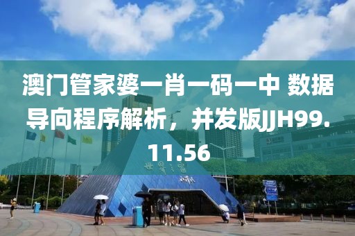 澳门管家婆一肖一码一中 数据导向程序解析，并发版JJH99.11.56