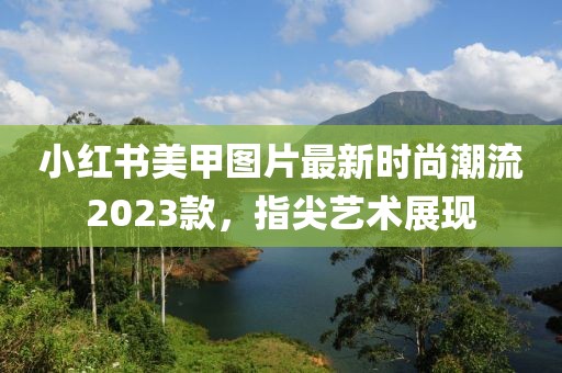 小红书美甲图片最新时尚潮流2023款，指尖艺术展现