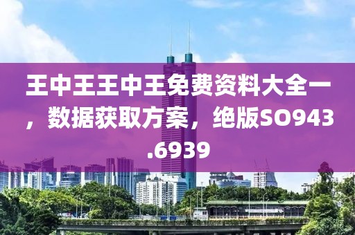 王中王王中王免费资料大全一，数据获取方案，绝版SO943.6939
