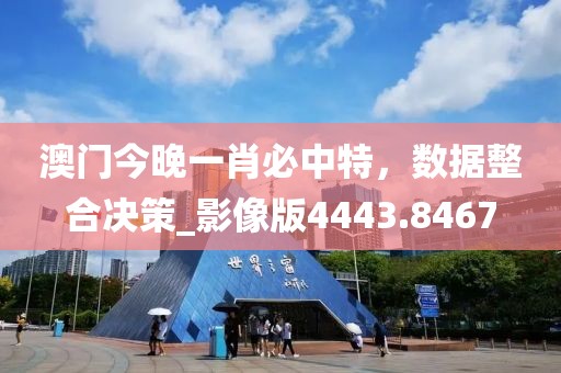 澳门今晚一肖必中特，数据整合决策_影像版4443.8467