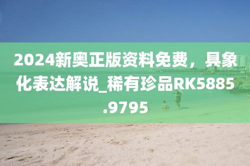 2024新奥正版资料免费，具象化表达解说_稀有珍品RK5885.9795