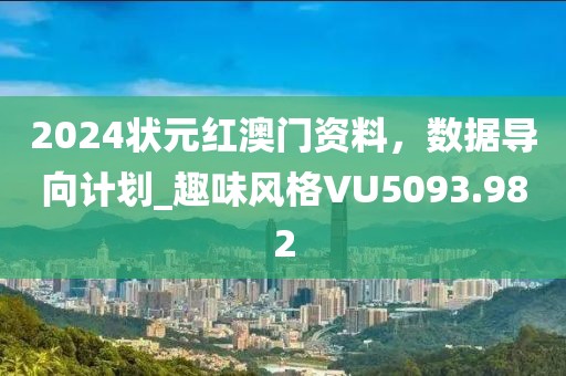 2024状元红澳门资料，数据导向计划_趣味风格VU5093.982