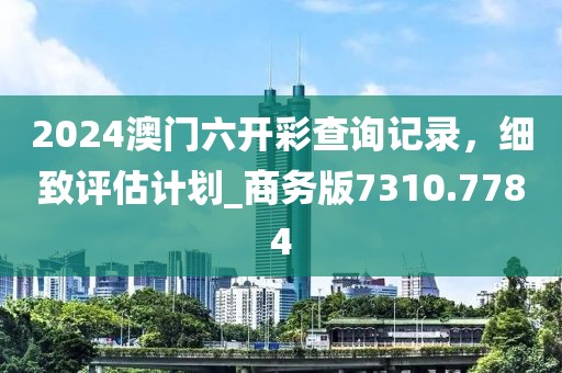 2024澳门六开彩查询记录，细致评估计划_商务版7310.7784