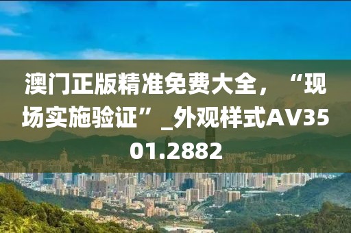 澳门正版精准免费大全，“现场实施验证”_外观样式AV3501.2882